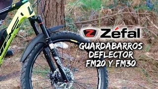 Guardabarros Deflector FM20 y FM30 de ZÃ©fal [upl. by Eahsram]