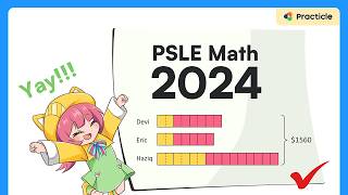 Fraction word problems  P6 Math problem solving [upl. by Hands]