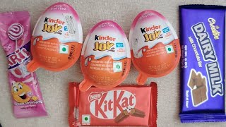 Kinder Joy amp Lollipops Unboxing Sweet Surprises Await [upl. by Magdalen721]