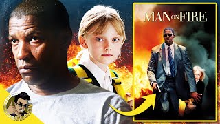 Man on Fire A Cinematic Blaze of Action and Emotion [upl. by Yro]