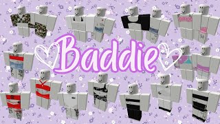 ROBLOX BADDIE CLOTHING CODES for Brookhaven Bloxburg and Berry avenueElsie codes [upl. by Einobe78]