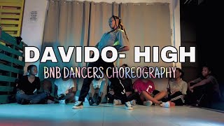 DAVIDO HIGH BNB DANCERS  AFRO CLASS 8 [upl. by Trubow]