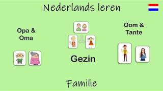 Nederlands leren Familie Les 14 [upl. by Ailliw]