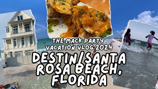 DestinSanta Rosa Beach Florida has the most BEAUTIFUL BEACH in the WORLD themackparty 30A [upl. by Walli]