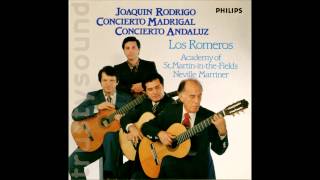 Joaquin Rodrigo Concerto Andaluz for 4 Guitars Los Romeros [upl. by Annek]