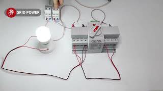 How Automatic Transfer Switch ATS works  GEYA Electric [upl. by Arul]