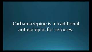 How to pronounce carbamazepine Tegretol Memorizing Pharmacology Flashcard [upl. by Yelsiap]