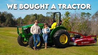 We Bought Our First Tractor  Ranch Life [upl. by Attenev]