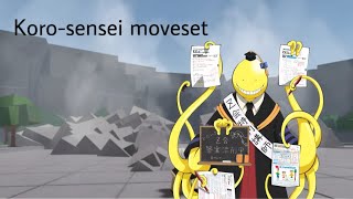 Korosensei moveset tsb 6k special [upl. by Any]