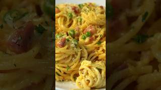 Easy Pasta Carbonara Recipe [upl. by Kamilah]