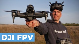 DJI FPV COMBO  TEST et AVIS sur ce DRONE révolutionnaire [upl. by Nylatsyrk]