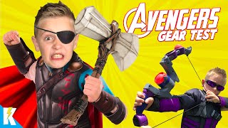 Avengers Gear Test amp Kids Games SuperCut  KidCity [upl. by Orhtej]