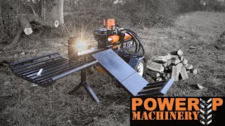 37 Ton Megga Splitter Pro Log Lift [upl. by Leiser236]