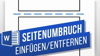 Seitenumbruch in Word einfügen und löschen [upl. by Ethelin]