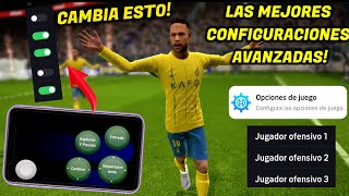 🔥LA MEJOR CONFIGURACIÓN AVANZADA QUE UTILIZAN LOS PRO✅ M ASISTIDO ESTILOS CONTROLES EFOOTBALL 24 [upl. by Maram]