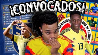 LOS CONVOCADOS DE ECUADOR 🇪🇨 COLOMBIA 🇨🇴 [upl. by Ssidnac]