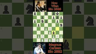 Magnus Carlsen vs Hou Yifan chess 944 [upl. by Aneram]