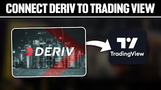 How To Connect Deriv To TradingView 2024 Full Tutorial [upl. by Lida]