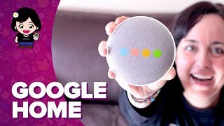 GOOGLE HOME  Qué es y cómo sacarle partido  ChicaGeek [upl. by Uot]