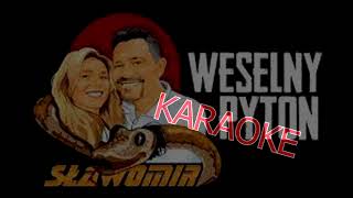 Weselny pyton KARAOKE  MARKUS INSTRUMENTAL [upl. by Meggs199]