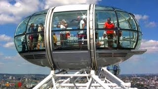 London Eye  London Landmarks  High Definition HD YouTube Video [upl. by Eselahs]