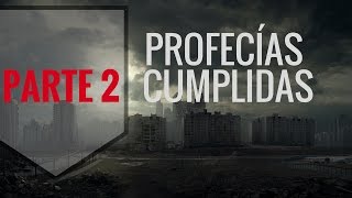 Estudio Bíblico Profecías Bíblicas Cumplidas Hasta Hoy  Parte 2 [upl. by Tenrag]