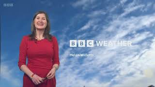 Helen Willetts  BBC Weather 03Feb2024 [upl. by Callery134]