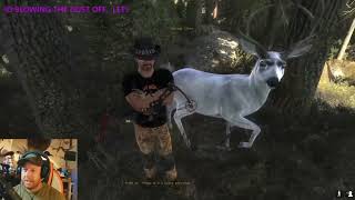 Albino Mule deer NO its Dilute  Thanks Treekiwi for 500Rare EMSPart2 [upl. by Hanforrd813]