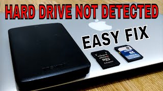 External Hard Drive Not Showing Up in Mac Disk Utility How To Fix [upl. by Ailahs]