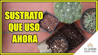 ✅ Un SUSTRATO para Suculentas en general y OTRO para Lithops que uso actualmente🌱 [upl. by Nithsa]