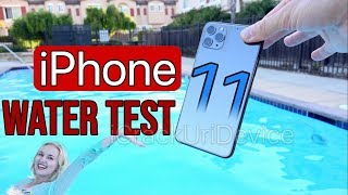 iPhone 11 Pro Max Water Test ACTUALLY Fully Waterproof [upl. by Acinoreb]