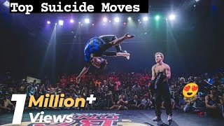 Breakdance Top 14 Suicide Moves 2019  Best Bboy Suicide moves  Bboying Power moves [upl. by Ecirtael]