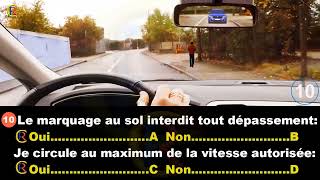 Code de la route 👍 2024 CodeDeLaRouteEnFrance 🇫🇷 Sérié 14 Q 01 à 40 Panneaux de signalisation [upl. by Kenzi]