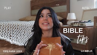 TIPS PARA LEER LA BIBLIA [upl. by Haidabo]