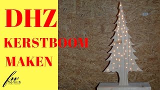 DHZ kerstboom maken met steigerhout [upl. by Annairoc568]