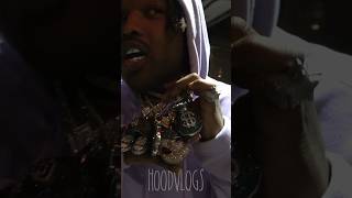 Wearing diamond chains inside LA hood HoodVlogs Mbmballer hoodvlogs [upl. by Rumney]