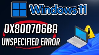 Error 0x80004005 Unspecified Error on Windows 1110 Solution [upl. by Nashoma]