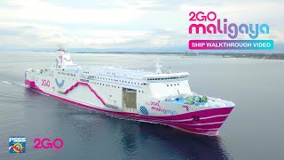 SHIP WALKTHROUGH  MV 2GO Maligaya of 2GO Travel [upl. by Alvie]