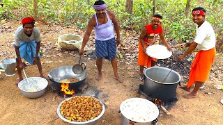 Restaurant style Chilli Chicken and Fried Rice Cooking  Masala Chilli Chicken Recipe [upl. by Ebeneser]