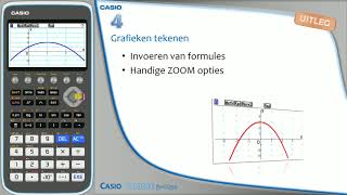 Casio fxCG50  Video 4 Grafieken tekenen [upl. by Aislehc]