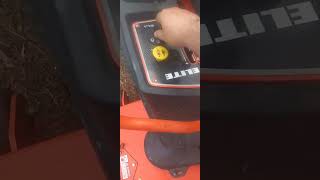 Badboy mower oil change spring maintenance [upl. by Pimbley988]