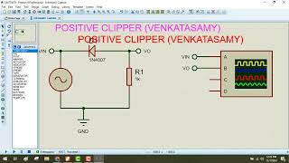 Diode Clippers and Clampers  Proteus Simulation [upl. by Joiner]