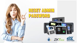 How to Reset Biometric Attendance Machine Admin Password [upl. by Auston]