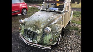 Citroen 2CV restoration [upl. by Elorak]