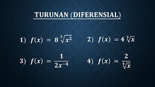 Turunan bentuk akar [upl. by Nylegna]