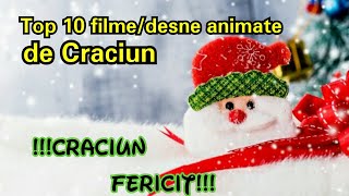 Top 10 filme desene animate de Craciun🎉 [upl. by Asatan]