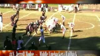 Part 1 8 Jerrell Wedge Linebacker  Tailback Frederick Douglass High School [upl. by Adlin900]