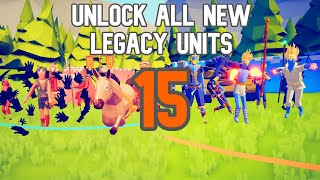 TABS  HOW TO UNLOCK ALL NEW SECRET UNITS  15 SECRET UNITS for 2020  TABS LEGACY  LEGACY UNIT [upl. by Eveline]