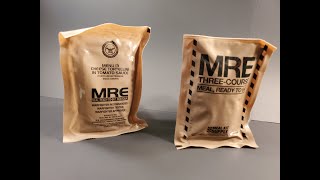 2024 US MRE Cheese Tortellini Review Meal Ready to Eat Taste Testing Comparison to Meal Kit Supply [upl. by Oicnanev]