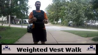 Weighted vest walk [upl. by Ariadne554]